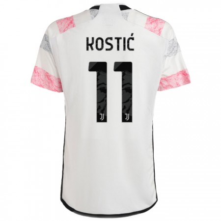 Maglia Juventus Kostic 11 Trasferta Divisa 2023-24